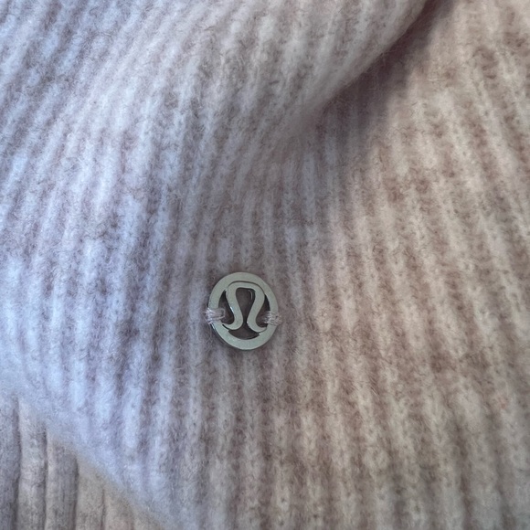 NWOT Lululemon med Restful Intention Sweater Dress Pink Bliss Heathered Bliss - Picture 7 of 7